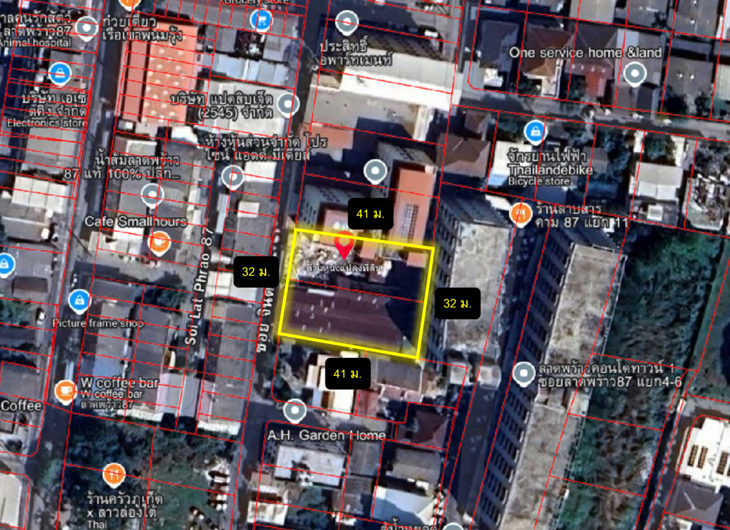 ขาย ที่ดิน 318 ตรว ซอยลาดพร้าว 87 ขนาด  ใกล้ถ.ลาดพร้าวแค่ 900 ม. KK – รูปที่ 3