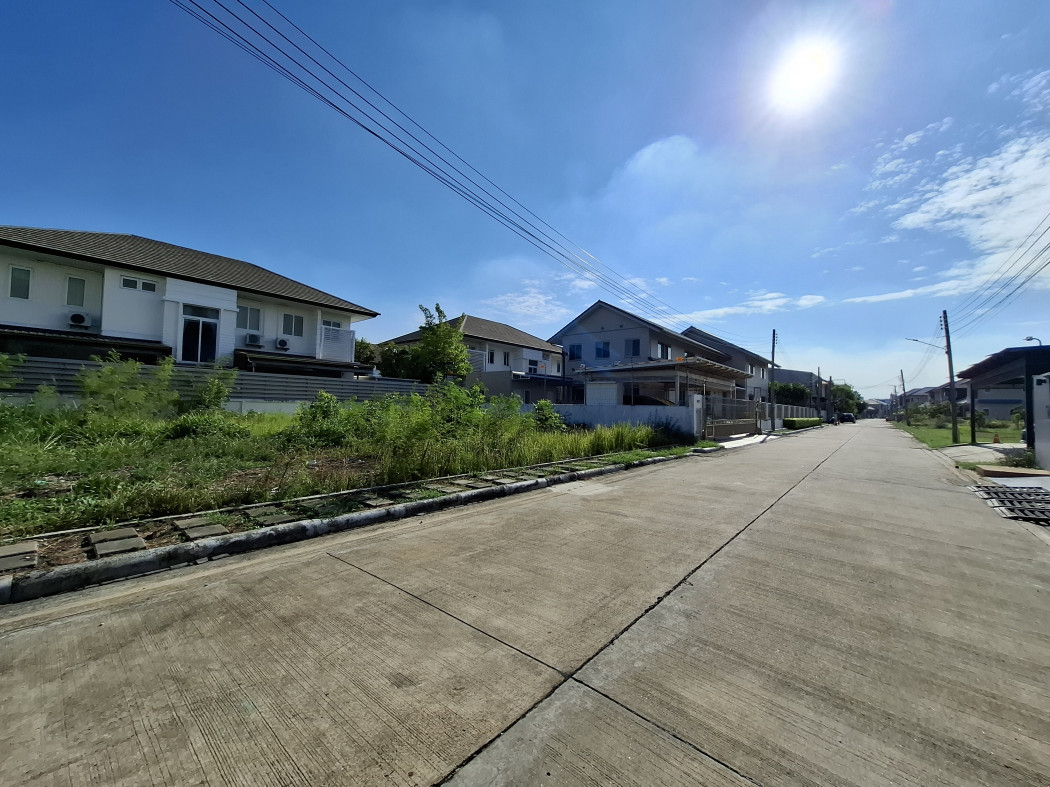 ขาย ที่ดิน หมู่บ้านณุศาศิริ กรุงเทพกรีฑา  91 ตรว ถนนกว้าง เงียบสงบ ปลอดภัย DD – รูปที่ 2