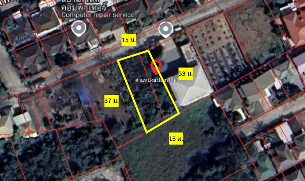 ขาย ที่ดิน  โครงการบ้านสวนเทพมณฑล 165 ตรว ศาลาธรรมสพน์ ซอย5  TV – รูปที่ 3
