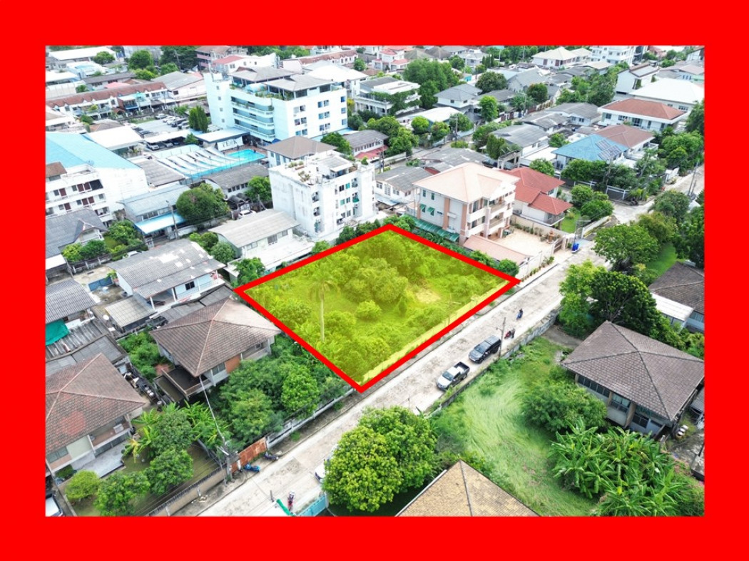 Land for sale, Soi Ramkhamhaeng 21, size 264 sq w, near Ramkhamhaeng Road, just 1.1 km. KK