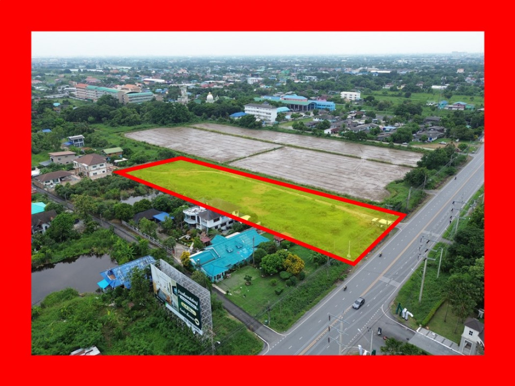 ขาย ที่ดิน ริมถนนประชาร่วมใจ 3 ไร่ ใกล้ถนนนิมิตใหม่ แค่ 3.8 กม. KK
