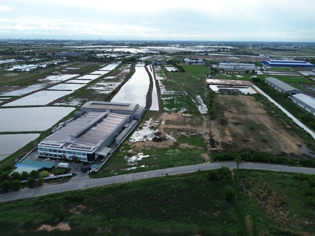 ขาย ที่ดิน ริมถนนพิมพาวาส คลองนิยมยาตรา บางบ่อ 12 ไร่ 2 งาน 21 ตรว – รูปที่ 4