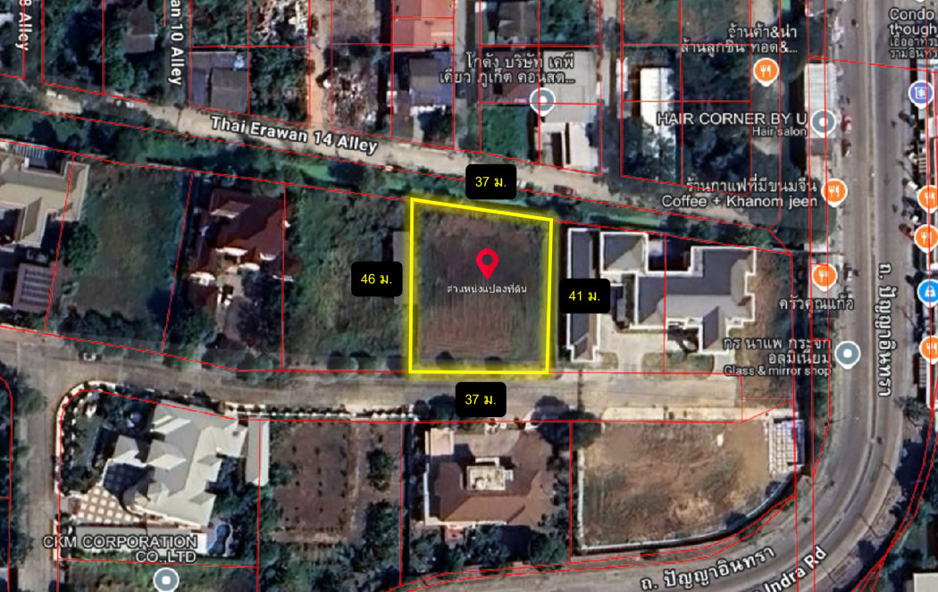 Land for sale, Panya Intra Village P5, size 394 sq w, near Panya Intra Road, only 600 m. KK – รูปที่ 3