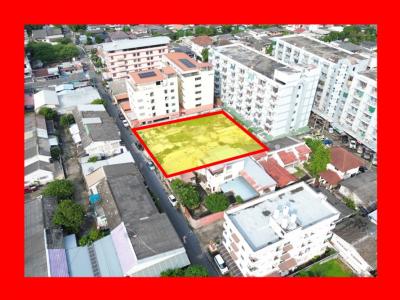 Land for sale, Soi Lat Phrao 87, Intersection 6, size 318 sq w, close to Lat Phrao Road, only 900 m. KK