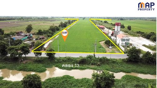 ขายที่ดินแปลงใหญ่ ติดถนน 2 ด้านหัวท้าย 290 ไร่