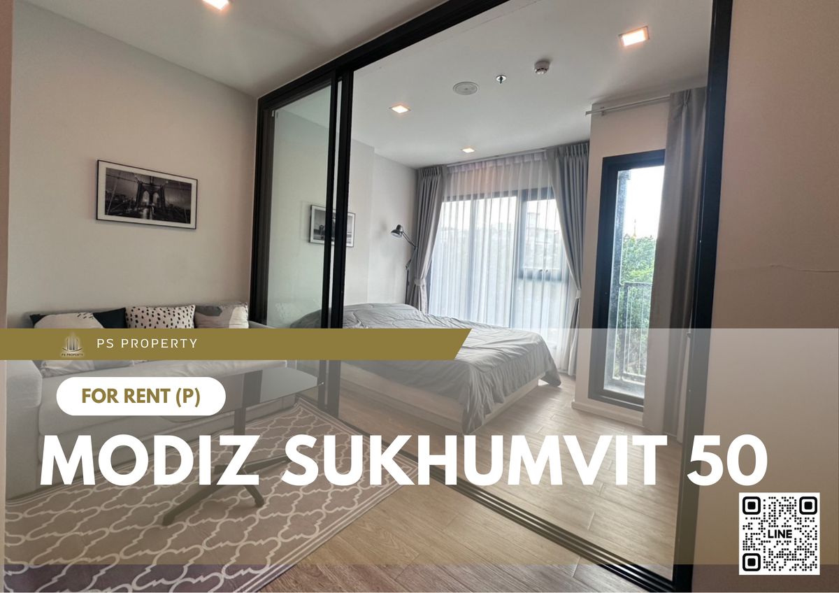 For rent 📍 MODIZ Sukhumvit 50 📍 near BTS On Nut, fully furnished and equipped with appliances For rent 📍 MODIZ Sukhumvit 50 📍 near BTS On Nut, fully furnished and equipped with appliances