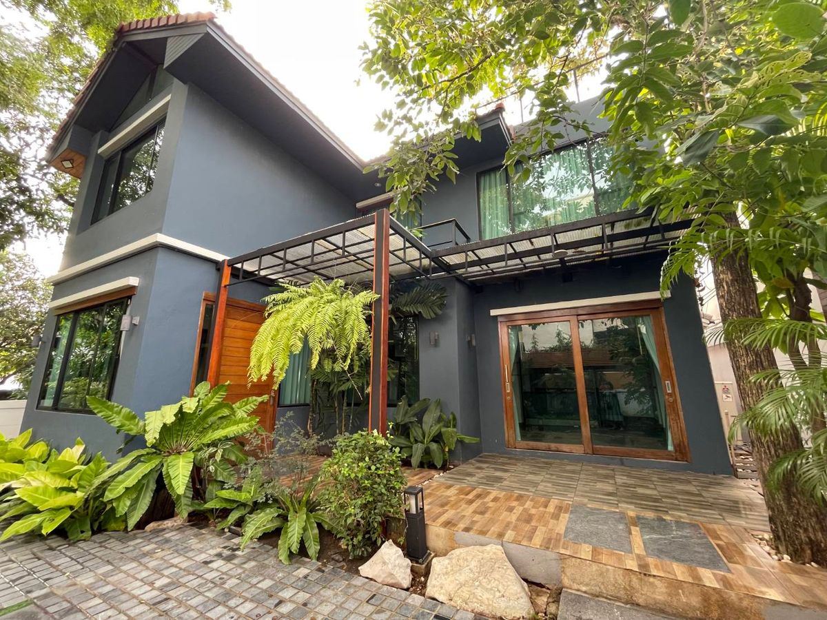 บ้านเดี่ยว 2 ชั้น ถนน เทศบาลนิมิตรเหนือ แขวงลาดยาว เขตจตุจักร (ตกแต่งพร้อมอยู่)   บองมาร์เช่ ใกล้ บองมาร์เช่ มาร์เก็ตพาร์ค