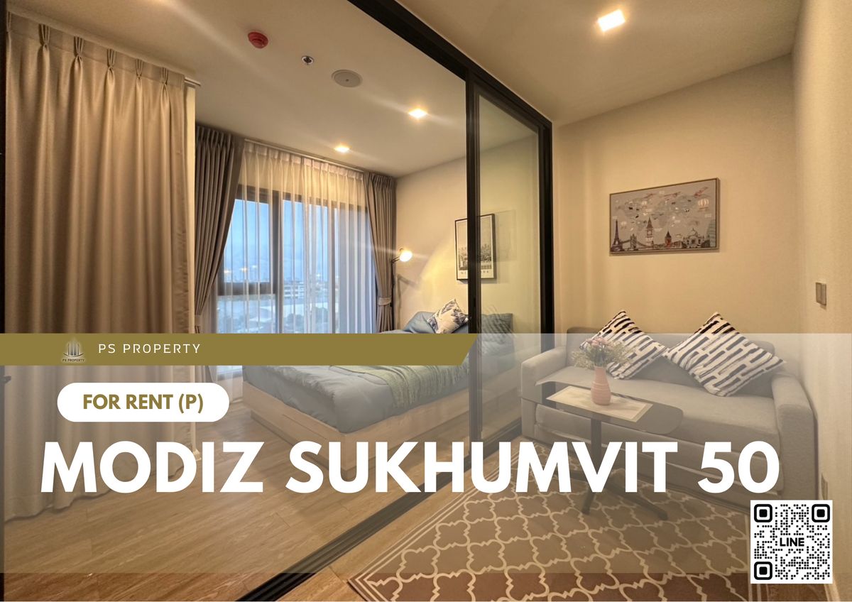 For rent ✨ MODIZ Sukhumvit 50 ✨ Fully furnished, appliances included, near BTS On Nut For rent ✨ MODIZ Sukhumvit 50 ✨ Fully furnished, appliances included, near BTS On Nut