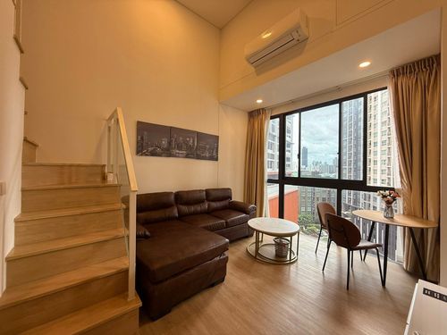 ให้เช่า Landmark @MRTA Station (Siamese Rama 9) | Duplex 33 ตร.ม. ชั้น 6 | 18,000 บาท/เดือน | LINE: @323gqmho | Ref: T1955