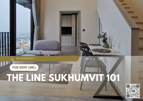 ให้เช่า 📍 THE LINE Sukhumvit 101 📍 เฟอร์นิเจอร์ และ เครื่องใช้ไฟฟ้าครบ ใกล้ BTS ปุณณวิถี