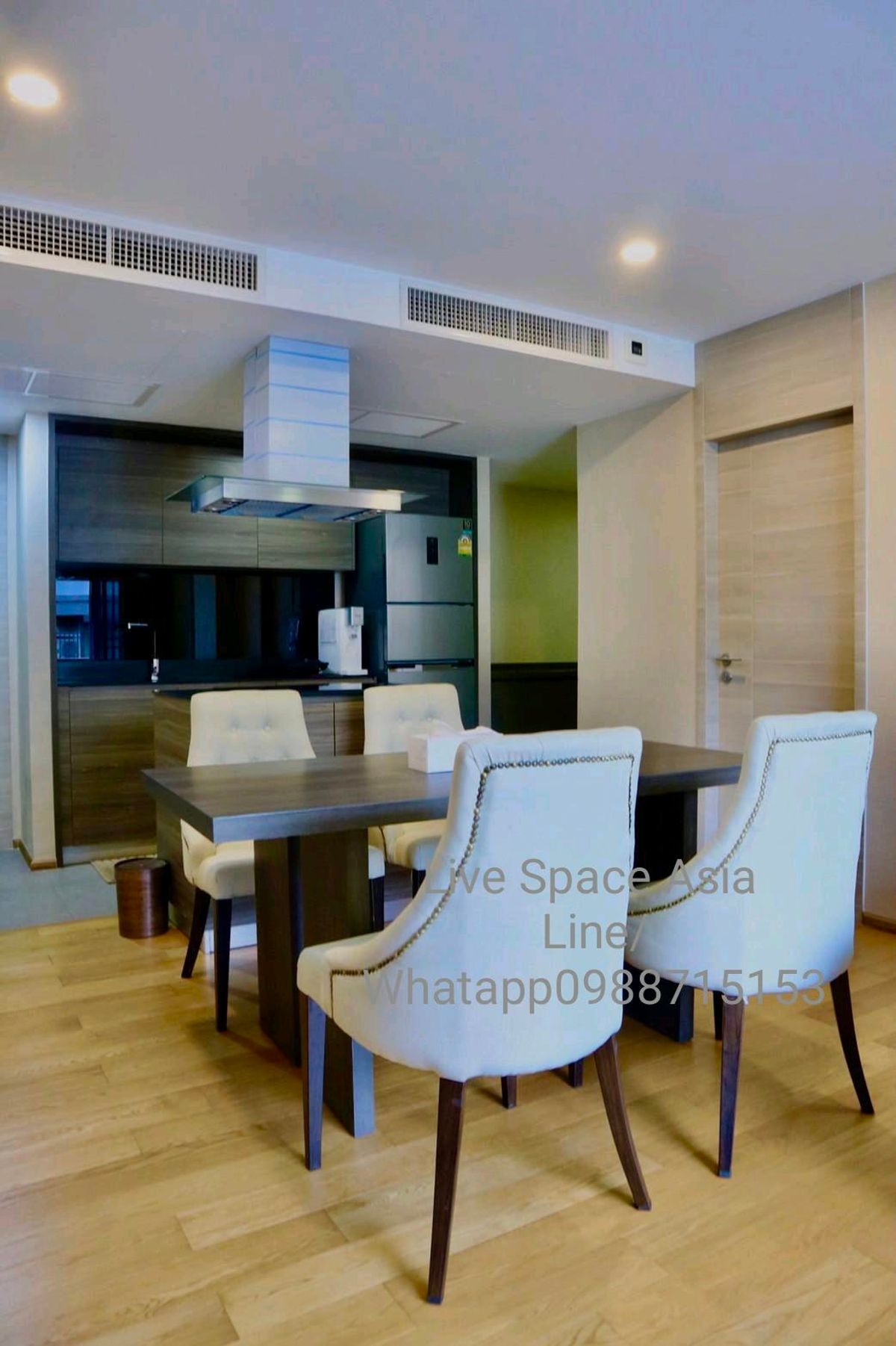 🔥 For Rent Klass Lungsuan 2 beds 90sqm. bht 55k/mth 🔥 8th fl. 100 metres to Central Chidlom /รร.มาเเตร์เดอี Low Rise  – รูปที่ 2