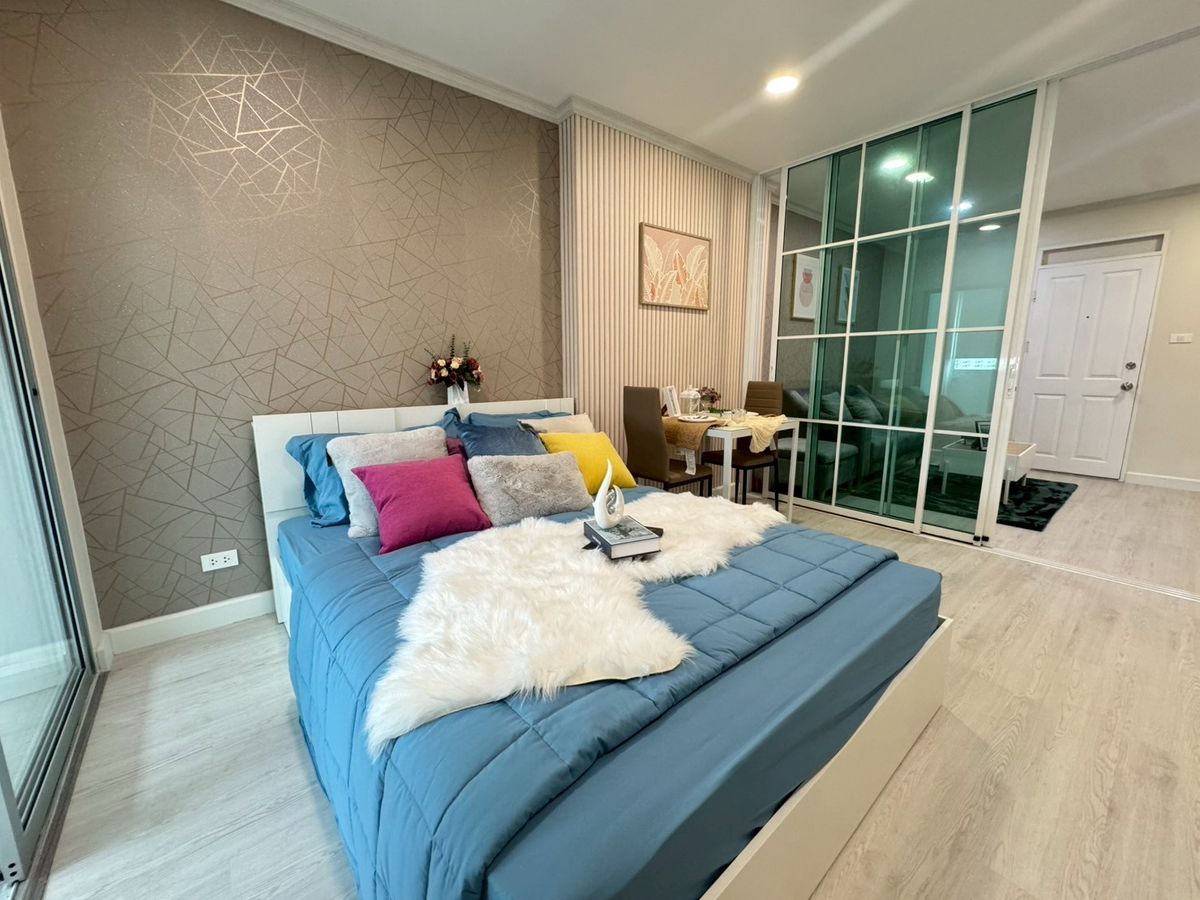 Condo for rent, Supalai Park, Srinakarin, studio room, ready to move in Next to the Yellow Line ✨ Condo for rent, Supalai Park, Srinakarin, studio room, ready to move in Next to the Yellow Line ✨