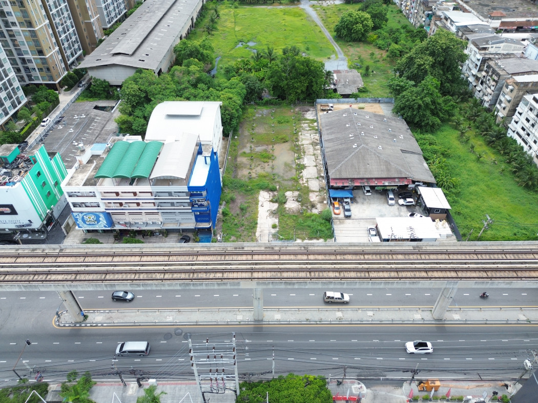ขาย ที่ดิน ผังสีม่วง ริมถนนสุขุมวิท  546 ตรว ใกล้ BTS ปู่เจ้า แค่ 150 ม. KK – รูปที่ 4