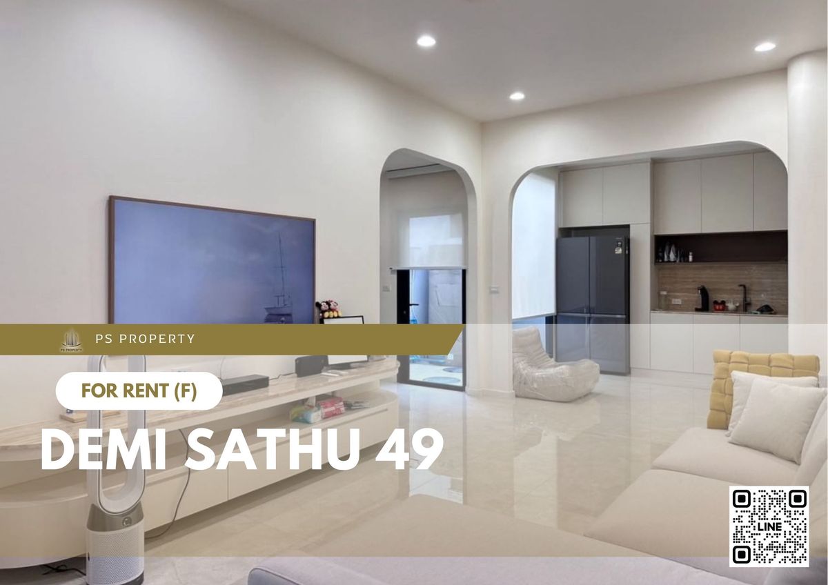 Townhouse for rent 🔥 Demi Sathu 49 🔥 3 bedrooms, 4 bathrooms, fully furnished and equipped with appliances. Townhouse for rent 🔥 Demi Sathu 49 🔥 3 bedrooms, 4 bathrooms, fully furnished and equipped with appliances.