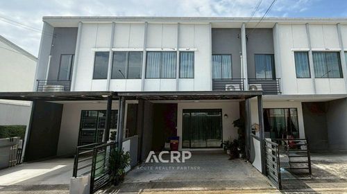 Townhome for Sale – 2-Storey Pleno Chaiyapruek–Chaengwattana Project, fully furnished and ready to move in immediately.