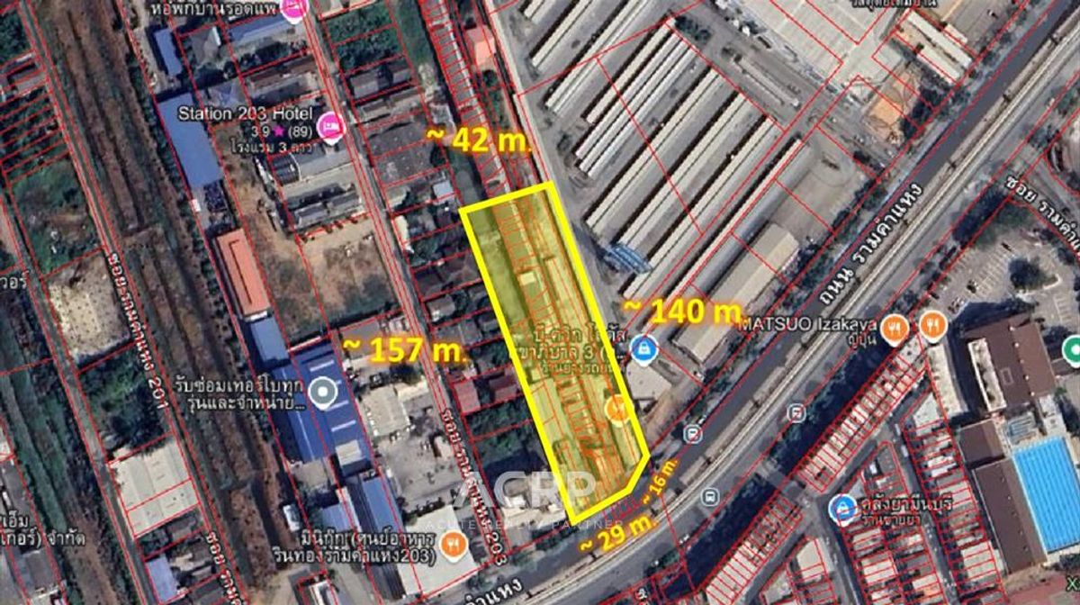 ขายที่ดินแปลงใหญ่ 4 ไร่ ทำเลทอง ติดถนนรามคำแหง ใกล้ MRT เคหะรามคำแหง ขายที่ดินแปลงใหญ่ 4 ไร่ ทำเลทอง ติดถนนรามคำแหง ใกล้ MRT เคหะรามคำแหง