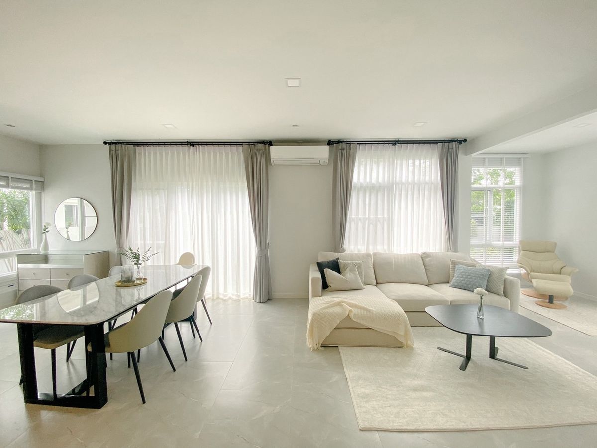 ให้เช่าบ้านหรูสไตล์โมเดิร์น 🏡 มัณฑนา บางนา-วงแหวน 🏡 (ซอยราม 2) ใกล้ Club house