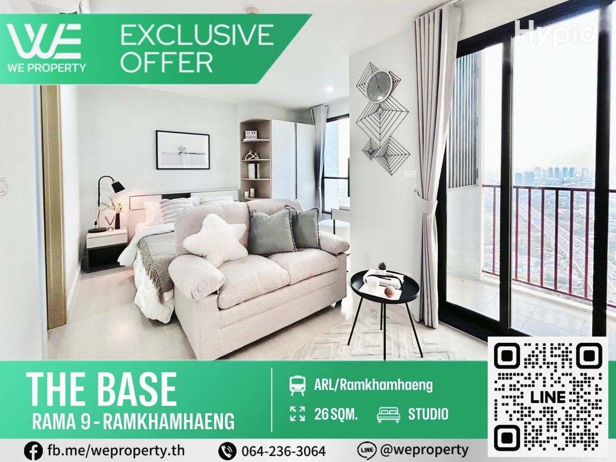 The decoration room is beautiful at the cover. High class price !! ⭐The Base Rama 9-Ramkhamhaeng