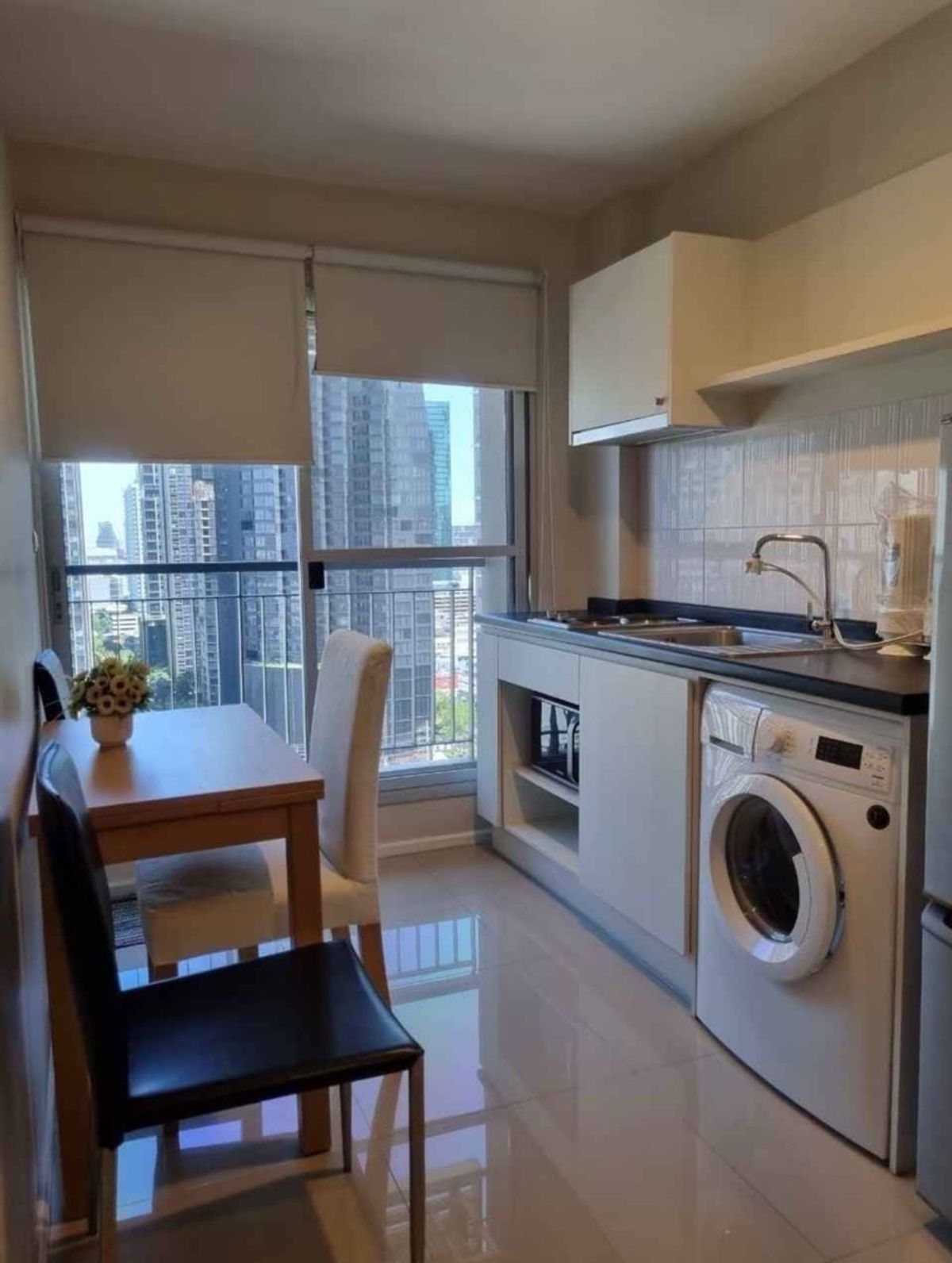 ให้เช่าคอนโด Aspire Rama 9   1 ห้องนอน 1 ห้องน้ำ 33 ตร.ม. เฟอร์ครบ พร้อมอยู่ 15,000 บาท/เดือน – รูปที่ 2