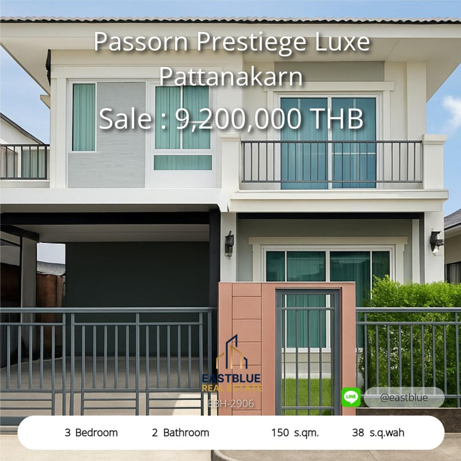 Luxury 3-Bed Home in Prestigious Pattanakarn 
Spacious Living with Prime Location – Own for 9.2M THB 

Modern 3-Bed House for Rent in On Nut Area 
Comfort & Style at 45,000 THB/month in Pattanakarn 

Invest in Your Dream Home: 3-Bed, 150 sqm Space 
Move-I