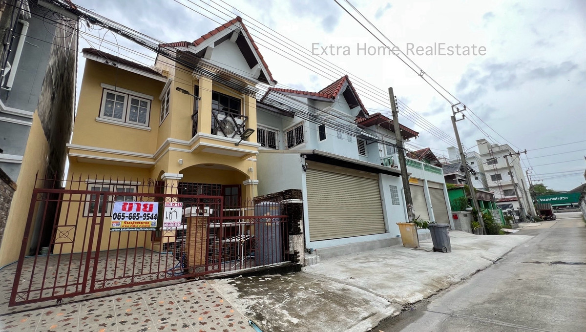 House for sale, Saran Wong Village, Lat Krabang Romklao 25/3