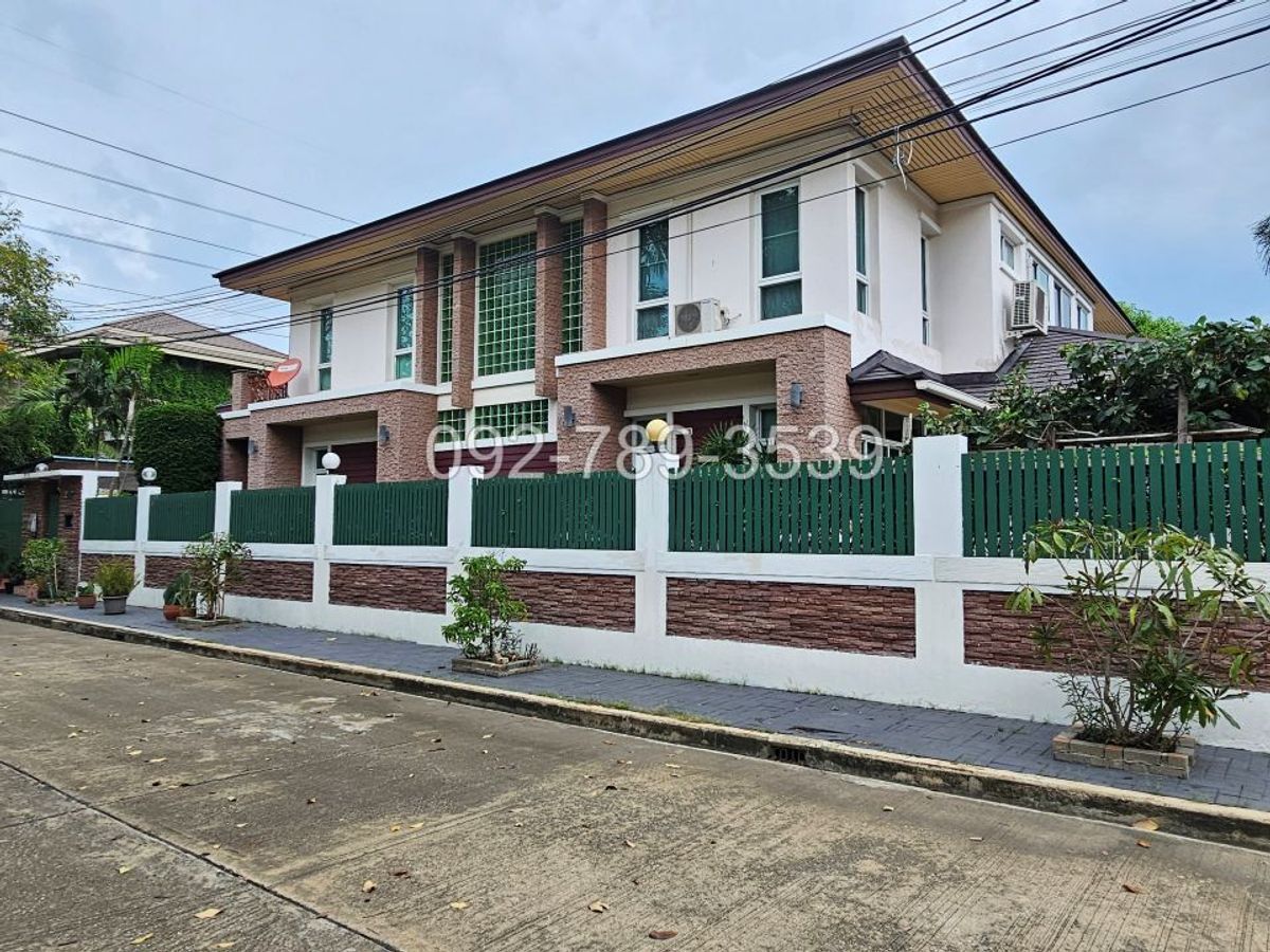 ขายบ้านเดี่ยว หมู่บ้านร่มรื่น (ราชพฤกษ์28) บ้านหรูหลังใหญ่ ใกล้ถนนราชพฤกษ์