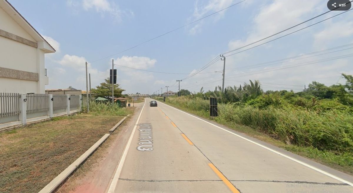 Land for sale 2-4 rai, next to Samae Dam-Rama 2 Road (next to the main road near Rama 2 Road). A01250801