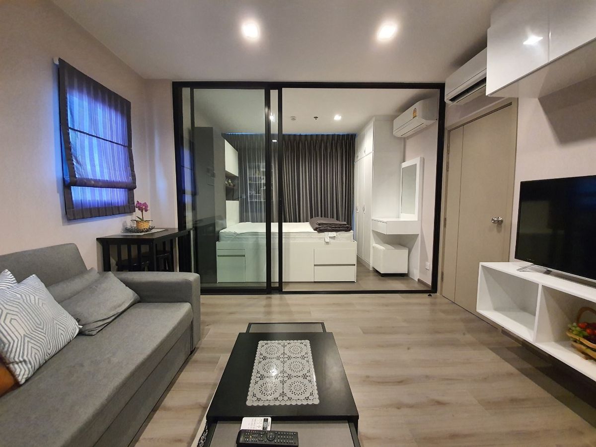 ให้เช่า politan rive ชั้น 12A ขนาด 30 ตร.ม. ตกแต่งสวยวิวแม่น้ำ ครบพร้อมอยู่