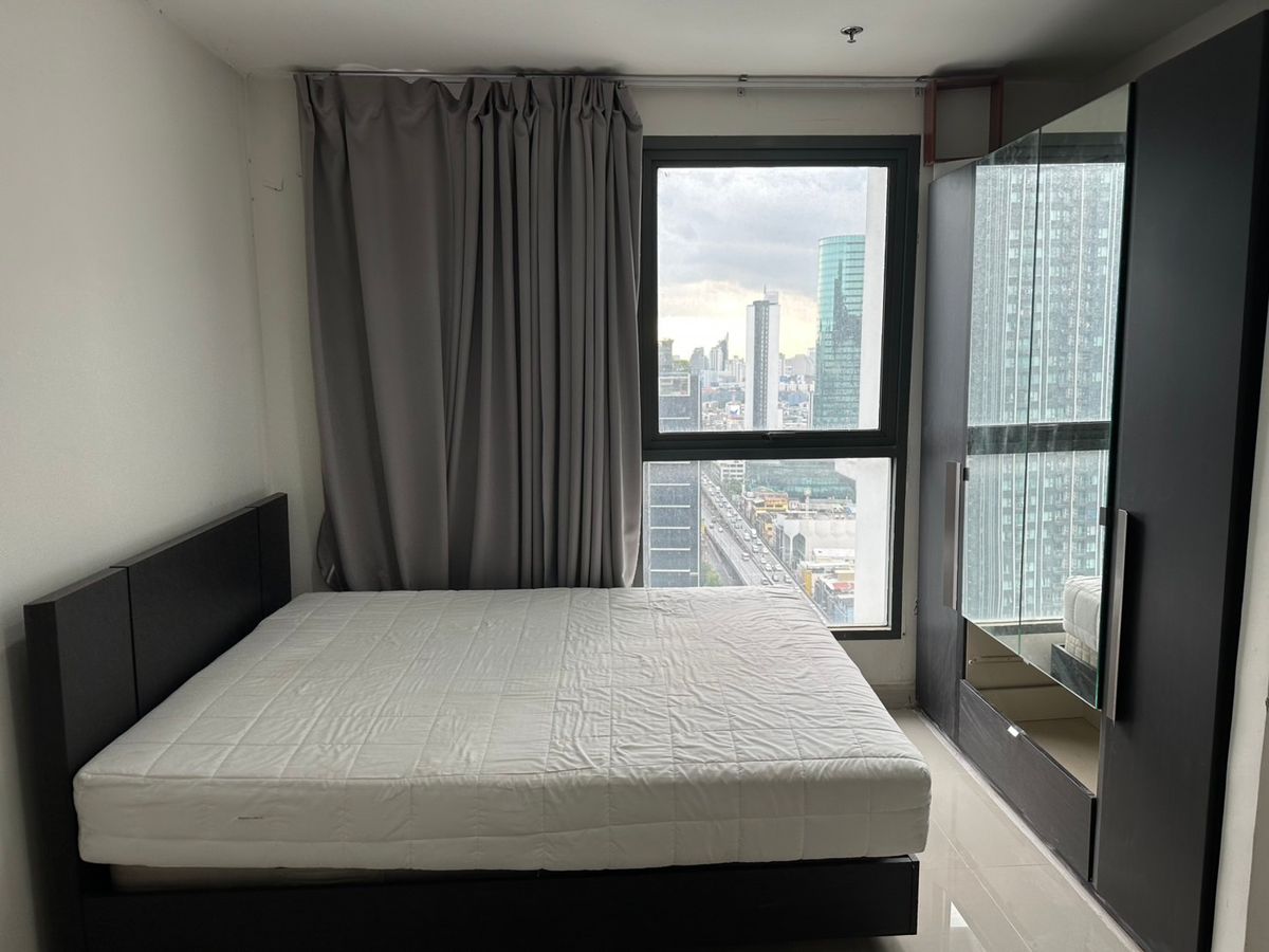 P-130707 | Ideo Mobi Rama 9 (ไอดีโอ โมบิ พระราม 9) 🔥 Studio Condo Next to MRT Rama 9 with Stunning City View, Ready to Move In! 🔥 | Line ID: @easythaihome | 085-592-2897