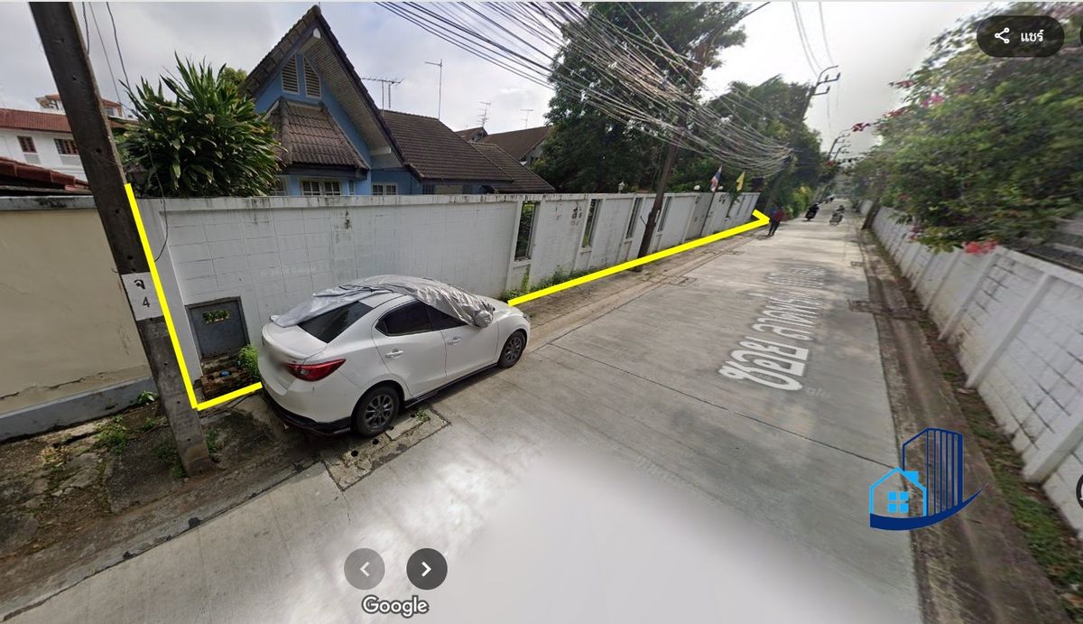 ที่ดิน 1-0-6 ไร่ ซอยลาดพร้าว 107 แยก 2  แปลงมุม – รูปที่ 2