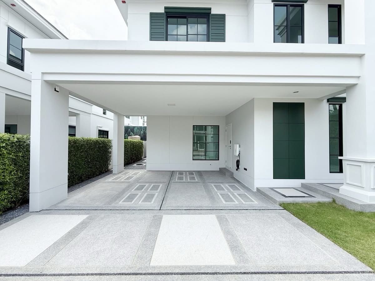 🏡 Detached house ready to stay in Setthasiri Watcharapol-Theprak, the best price, the whole air is only 14.3 million. 🏡 Detached house ready to stay in Setthasiri Watcharapol-Theprak, the best price, the whole air is only 14.3 million.