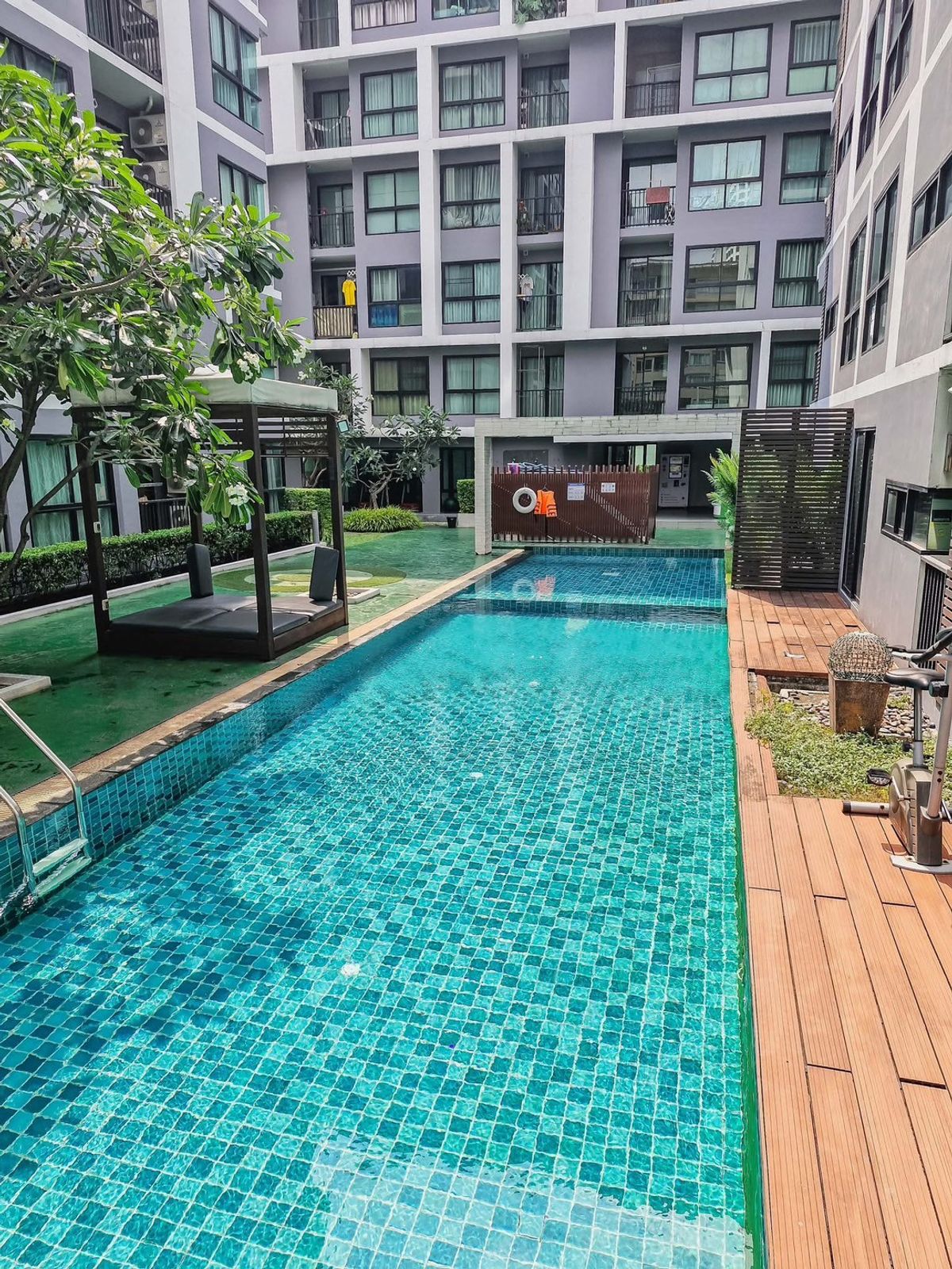 คอนโดแต่งใหม่   ห้องใหญ่ 33 ตรม   || เดิน 500 ม. MRT ห้วยขวาง 🚝   สะดวกสุดๆๆๆๆ – รูปที่ 3