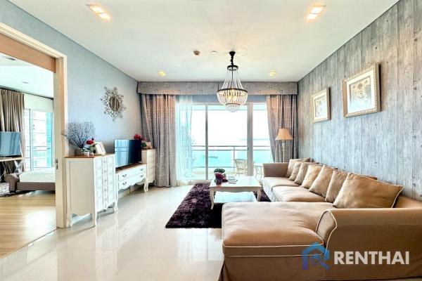 ขายคอนโด  Reflection Jomtien คอนโดหรู ติดหาดจอมเทียน 2 ห้องนอน 103 ตร.ม. วิวทะเลบนชั้น 40 วิวสวยมาก