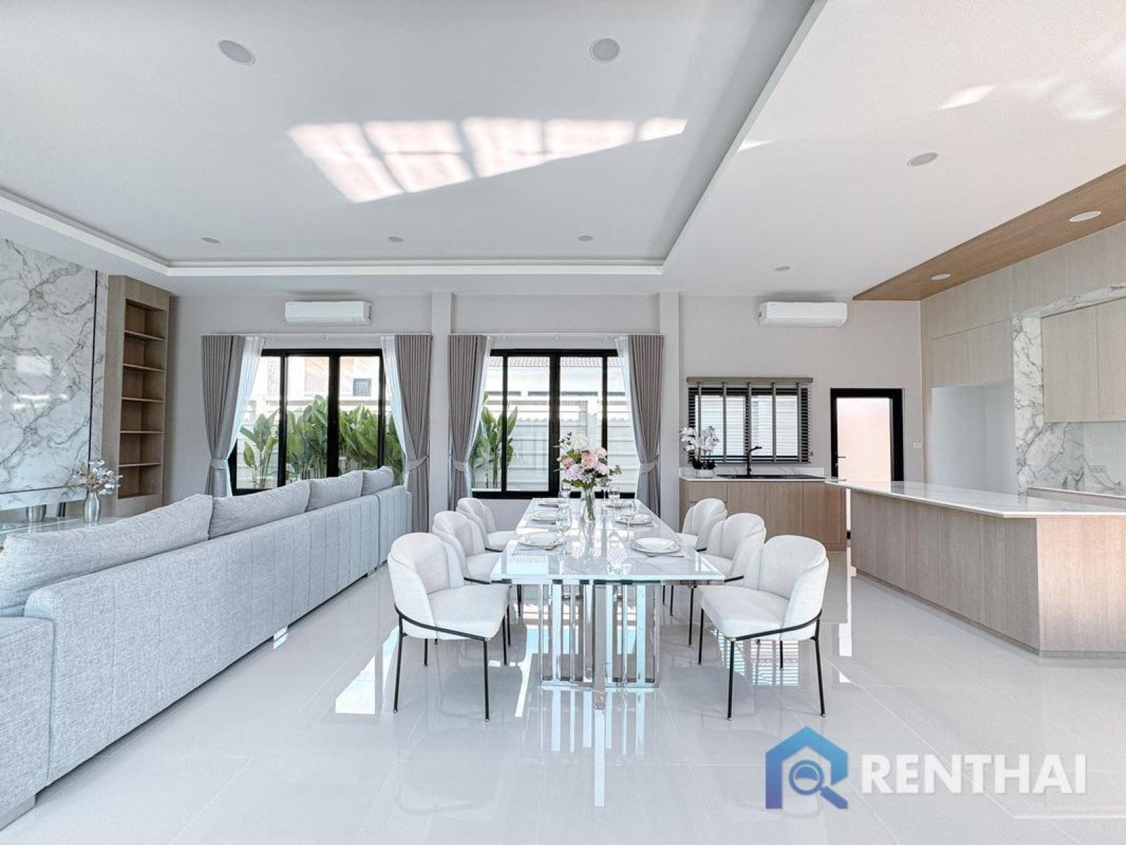 Beautiful  3-Bedroom, 4-Bathroom Pool Villa in Pattaya. – รูปที่ 4