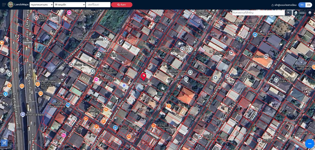 Ari land 48 Sq. Beautiful square. In Soi Aree Samphan 8 – รูปที่ 2