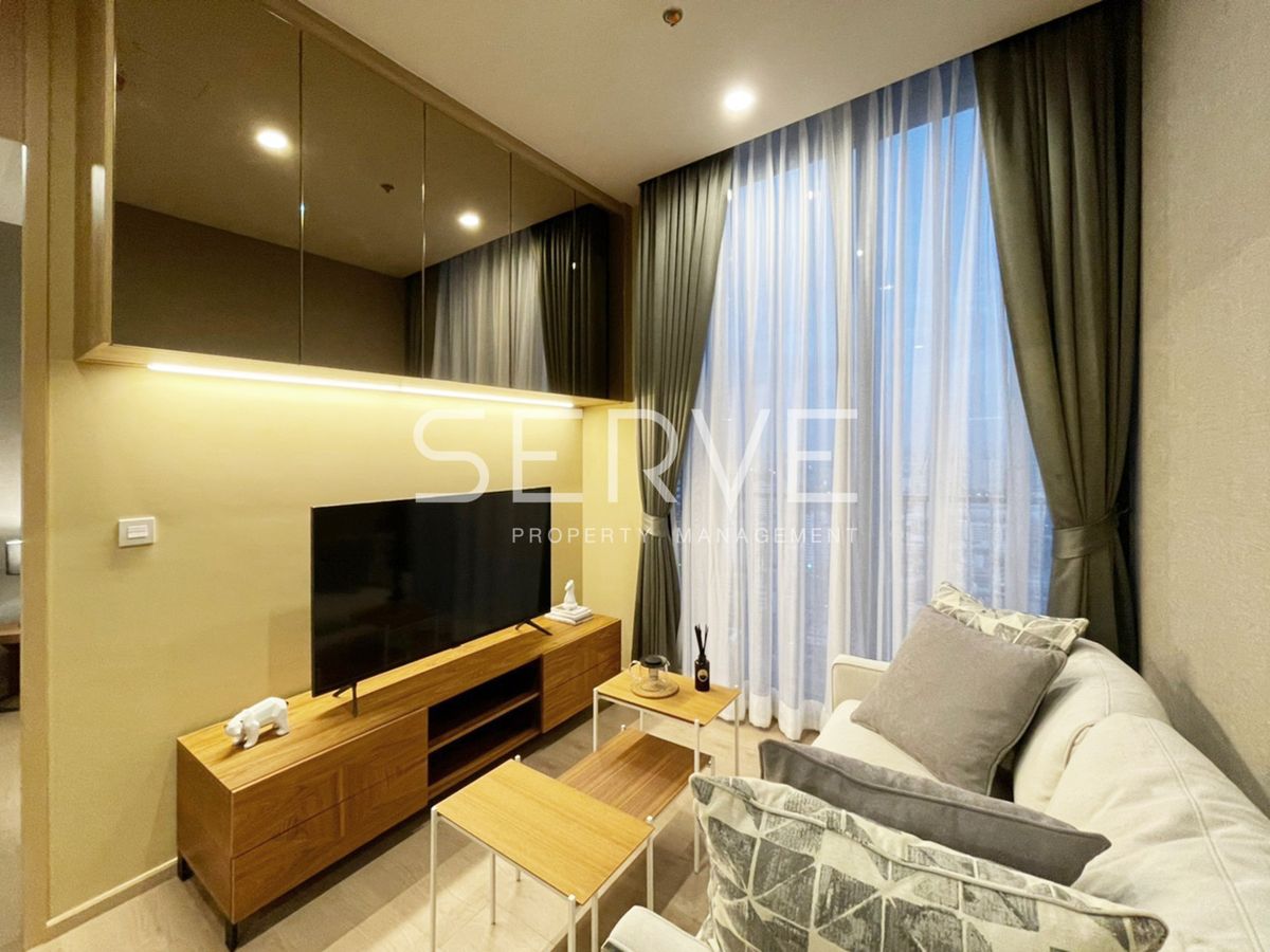 🔥Foreigner Quota 6.3 MB🔥 - 1 Bed Nice Decorate &amp; Nice view BTS Asok &amp; MRT Sukhumvit 550 m. at Noble BE19 Condo / Condo For Sale