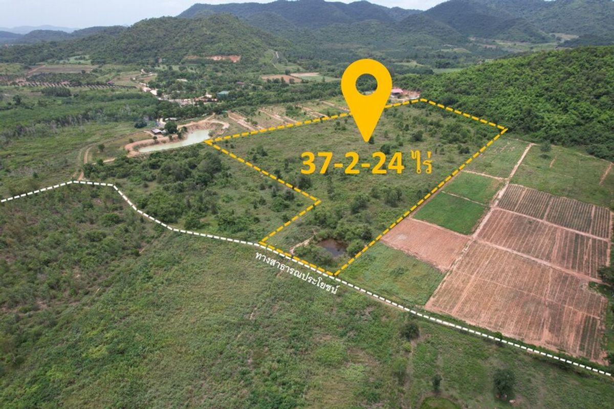 ขายที่ดิน 38 ไร่ วิวสวย ติดเขา ต.หนองพลับ อ.หัวหิน (2,500 บาท/ตรว.) – รูปที่ 3