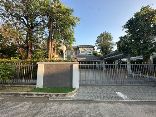 For Sale House , Laddarom Pinklao , corner unit , Bang Khu Wiang , Bang Kruai , Nonthaburi , CX-151936