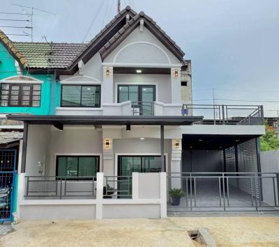 ขายทาวน์เฮ้าส์/ทาวน์โฮม  บ้านรัตนธานี (บางบัวทอง) รีโนเวทใหม่ บางรักพัฒนา บางบัวทอง นนทบุรี CX-128729