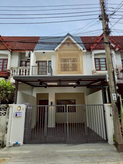 ขายทาวน์เฮ้าส์/ทาวน์โฮม  ทรัพย์วัฒนะ รีโนเวทใหม่ บางพูด ปากเกร็ด นนทบุรี CX-128240