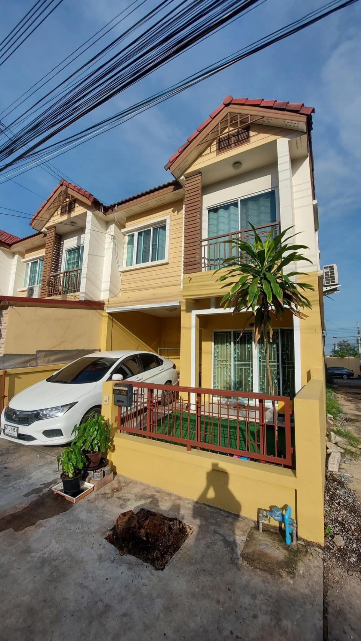 For Sale Townhouse/Townhome  , Baan Pisan Bangkhuntian Project 16 soi Bangkhuntian 14 , corner unit , Samae Dam , Bang Khun Thian , Bangkok , CX-129090