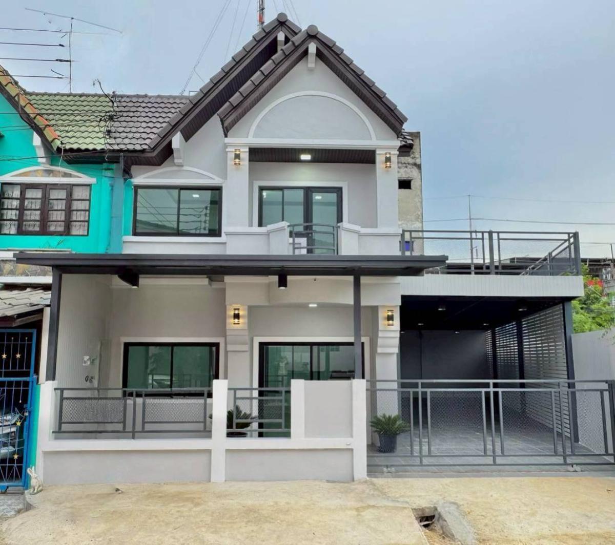 ขายทาวน์เฮ้าส์/ทาวน์โฮม บ้านรัตนธานี (บางบัวทอง) รีโนเวทใหม่ บางรักพัฒนา บางบัวทอง นนทบุรี CX-128729 ขายทาวน์เฮ้าส์/ทาวน์โฮม บ้านรัตนธานี (บางบัวทอง) รีโนเวทใหม่ บางรักพัฒนา บางบัวทอง นนทบุรี CX-128729