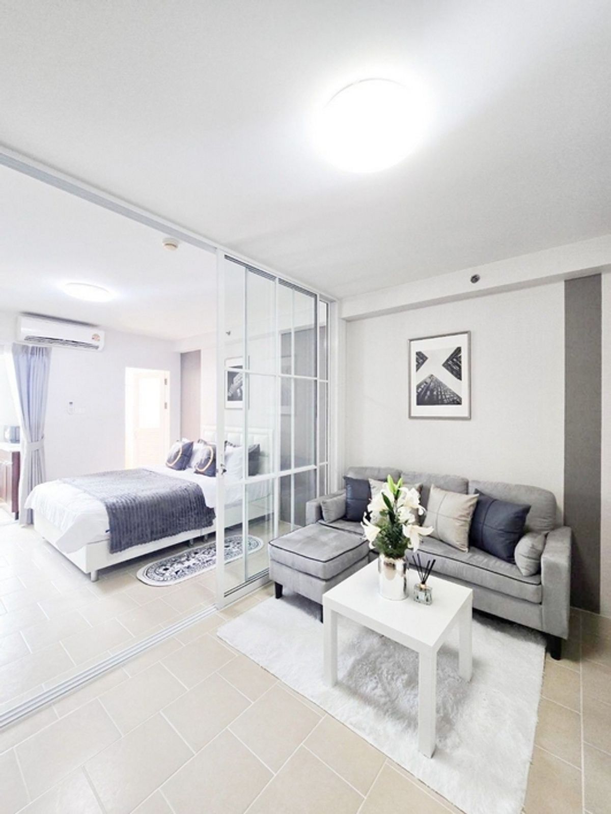 Condo for sale, City Home, size 33 sqm, beautifully decorated with MRT, Tha Phra intersection Condo for sale, City Home, size 33 sqm, beautifully decorated with MRT, Tha Phra intersection