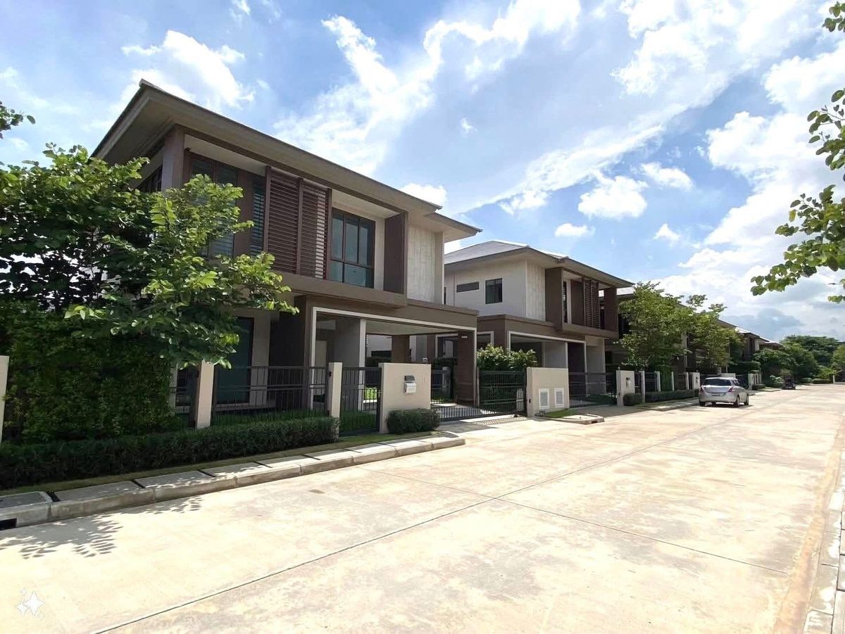 Rent a house, decorated, ready to stay in Burasiri, Krungthep Kreetha Rent a house, decorated, ready to stay in Burasiri, Krungthep Kreetha