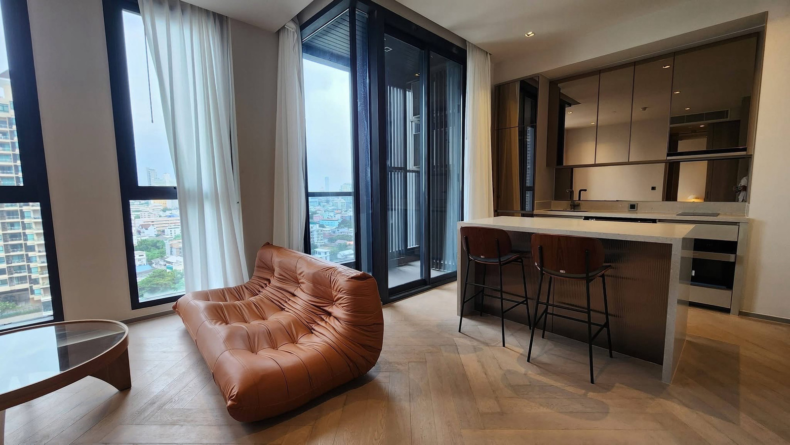 The Reserve Sathorn | Rent 1 bedroom in the heart of the garden, Plu, decorated, simple, beautiful Premium project, convenient location