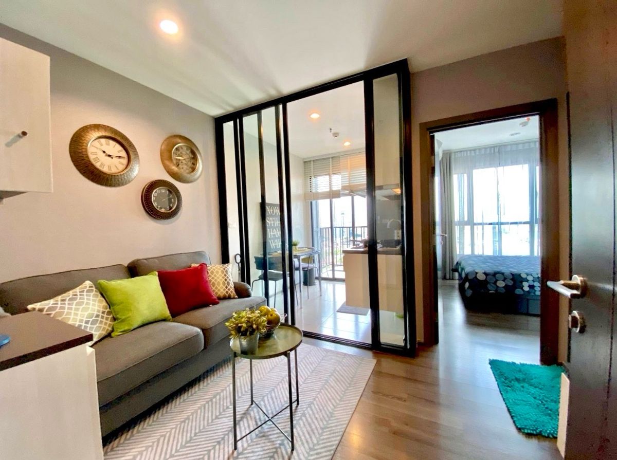 ให้เช่าคอนโด The Base Park West (Sukhumvit 77)  1 ห้องนอน 1 ห้องน้ำ 30 ตร.ม.  เฟอร์ครบ พร้อมอยู่ 16,000 บาท/เดือน – รูปที่ 3