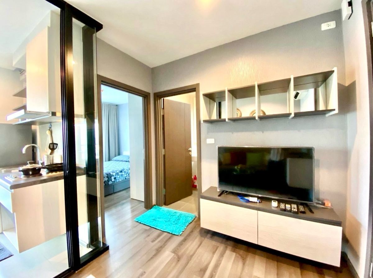 ให้เช่าคอนโด The Base Park West (Sukhumvit 77)  1 ห้องนอน 1 ห้องน้ำ 30 ตร.ม.  เฟอร์ครบ พร้อมอยู่ 16,000 บาท/เดือน – รูปที่ 2