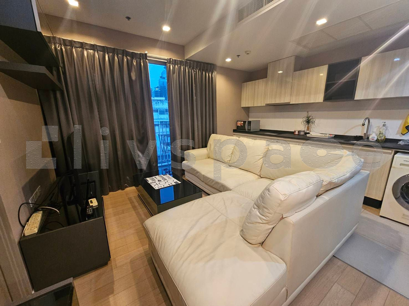 ▚ L06CMSツ HQ Thonglor 1 Bed 43.5ตร.ม. โซฟาใหม่ ห้องกว้าง ใกล้ BTS ทองหล่อ 33,000/เดือน✨ – รูปที่ 2