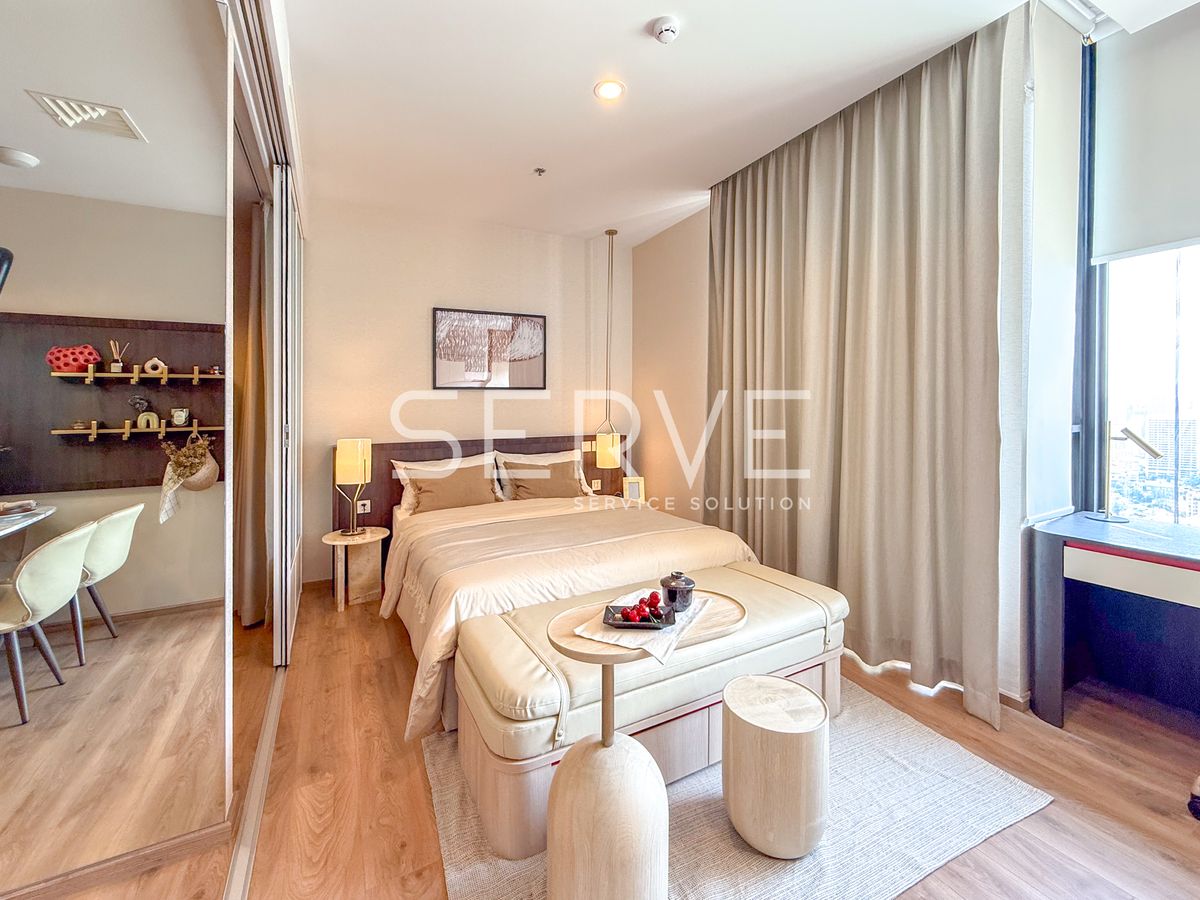 🔥คอนโดใหม่มือหนึ่งพร้อมขาย🔥 - สตูดิโอ กั้นเป็นสัดส่วน 32.85 ตร.ม. ทำเลดีเดินทางสะดวกใกล้ BTS ทองหล่อ ที่คอนโด Noble Form Thonglor / ขายอคอนโด – รูปที่ 2