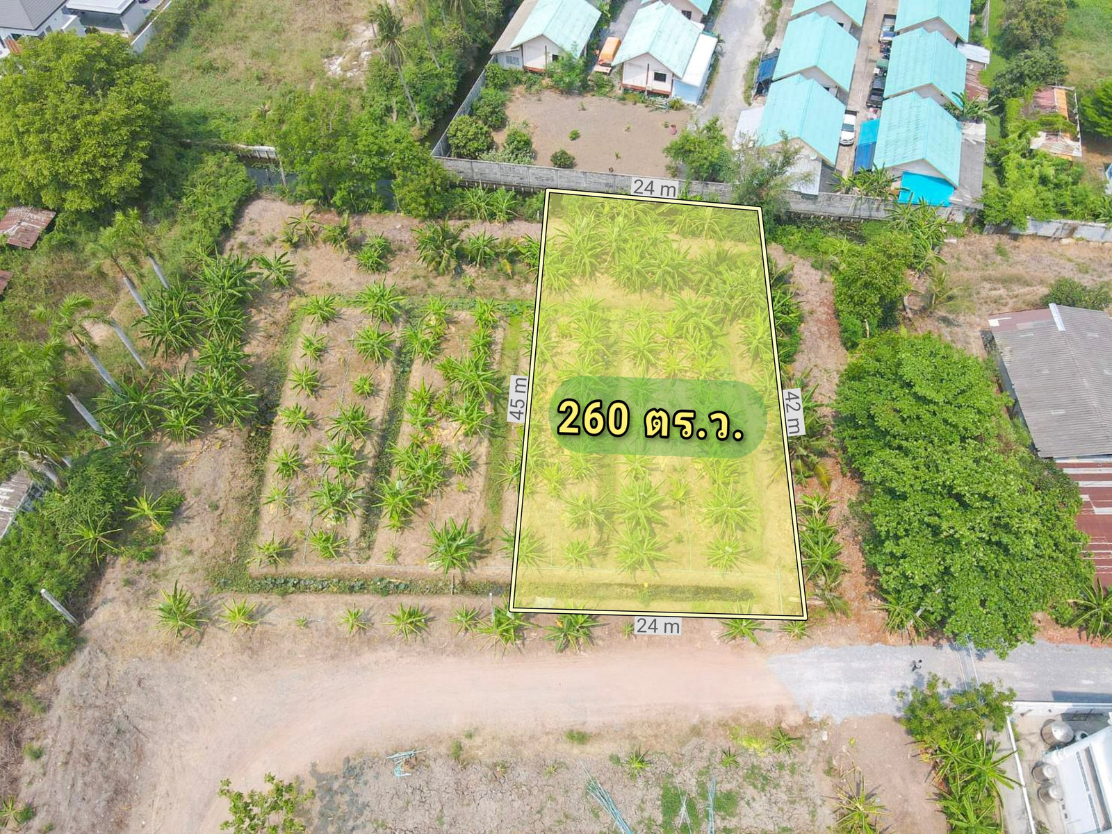 Land for sale 260 square meters Land for sale 260 square meters